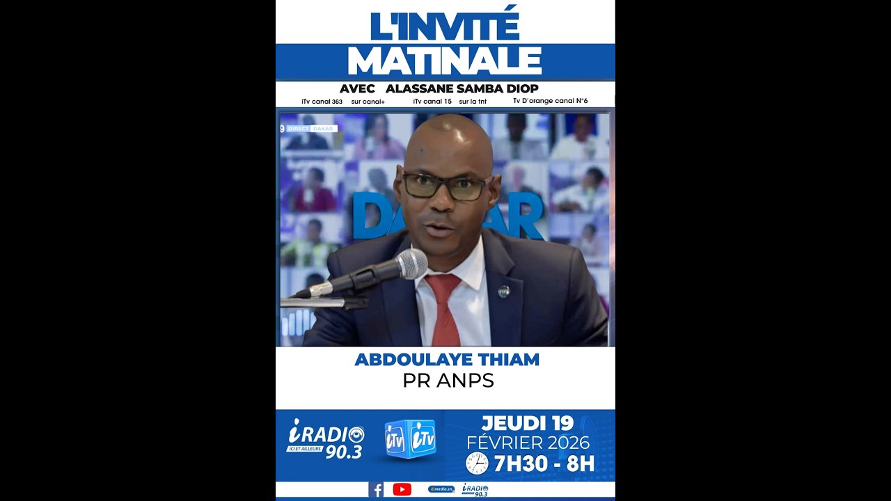🛑  |DIRECT| INVITE DE LA MATINALE DU 19 FÉVRIER 2026 AVEC ALASSANE SAMBA DIOP ET ABDOULAYE THIAM