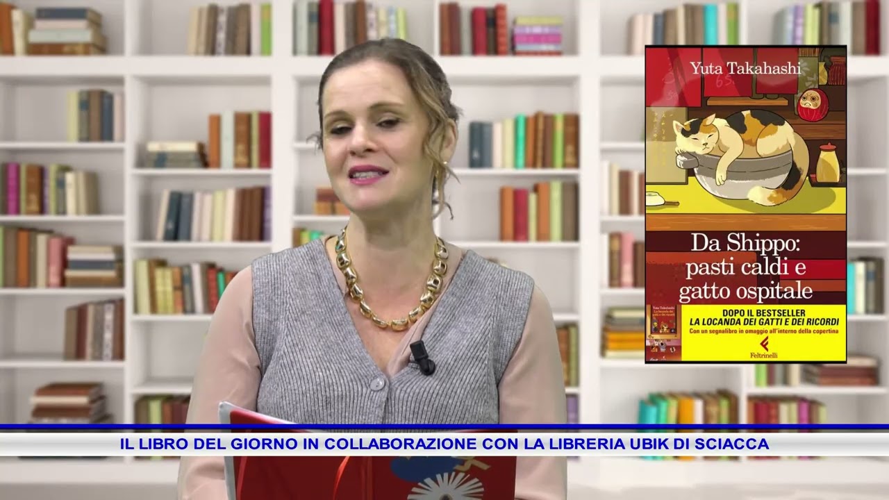 IL LIBRO DEL GIORNO IN COLLABORAZIONE CON LA LIBRERIA UBIK DI SCIACCA 12 Gennaio 2026