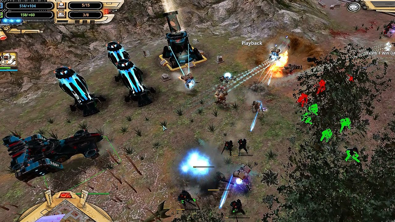 Dawn of War - Dark Crusade | ENGAGE on Time! [Servant vs. DivinE_BoY]