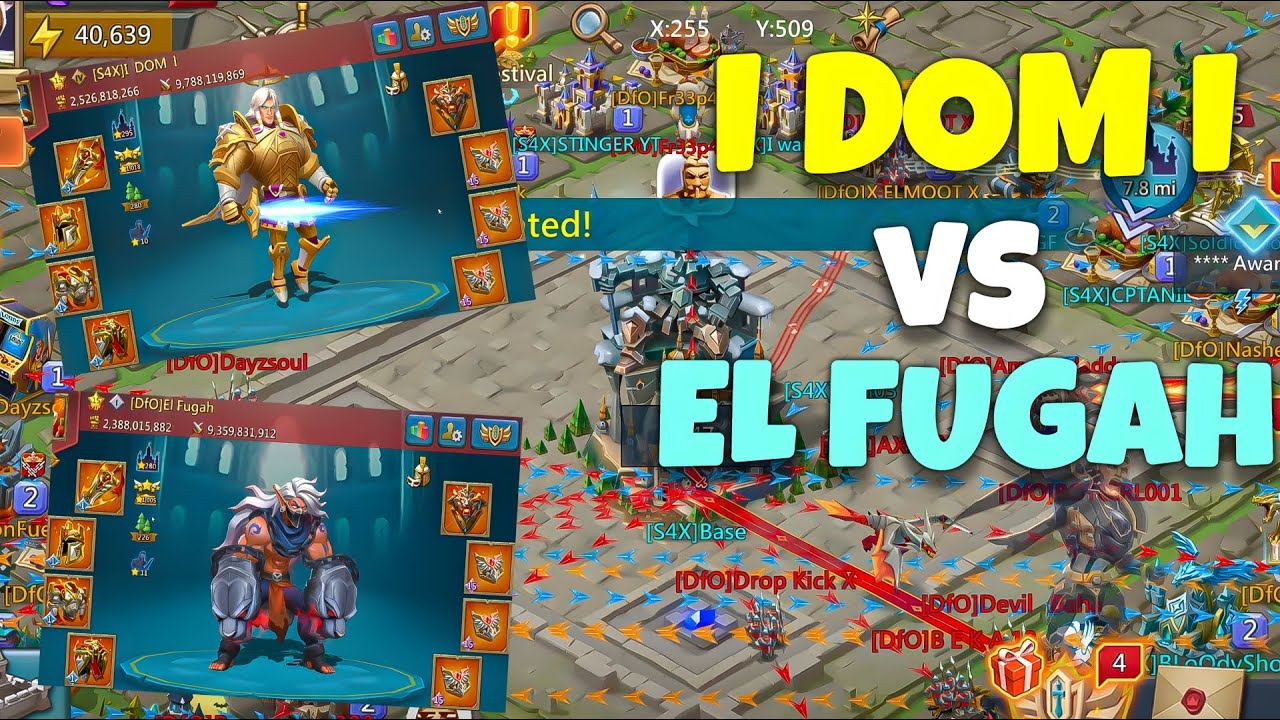 Lords Mobile - DOM Vs El Fugah! War of Wonders at K997