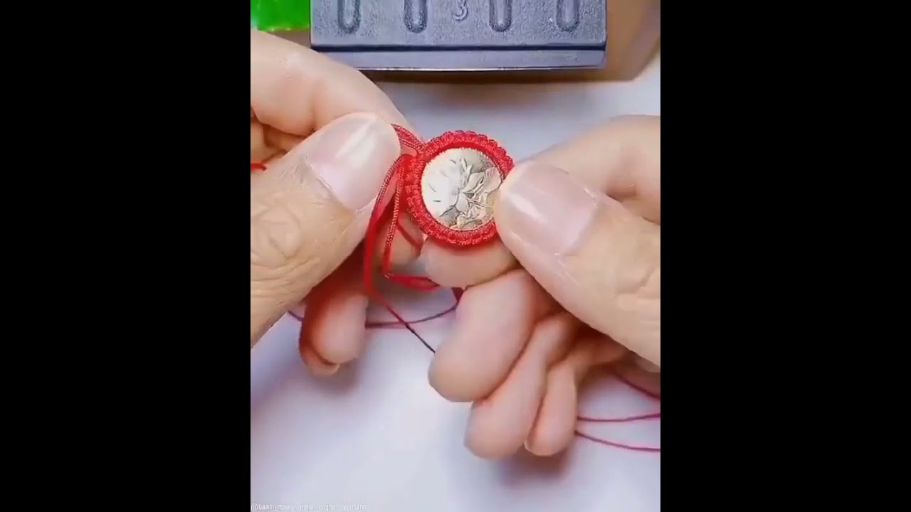 Ide Kreatif Membuat Gelang Koin Viral Dari Tali #shorts