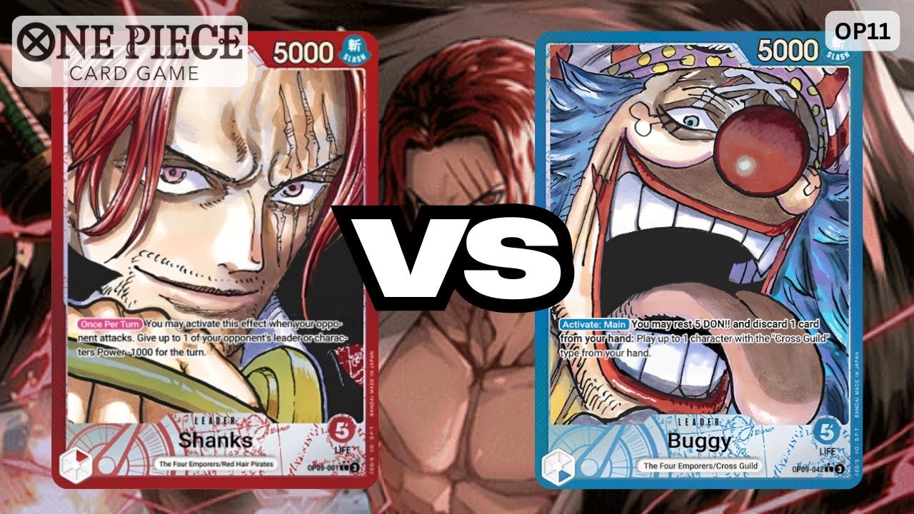 Shanks VS Buggy | OP11 Locals Gameplay