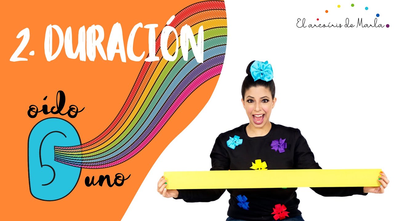 2. DURACION DEL SONIDO - El arcoíris de Marla | Oído 1