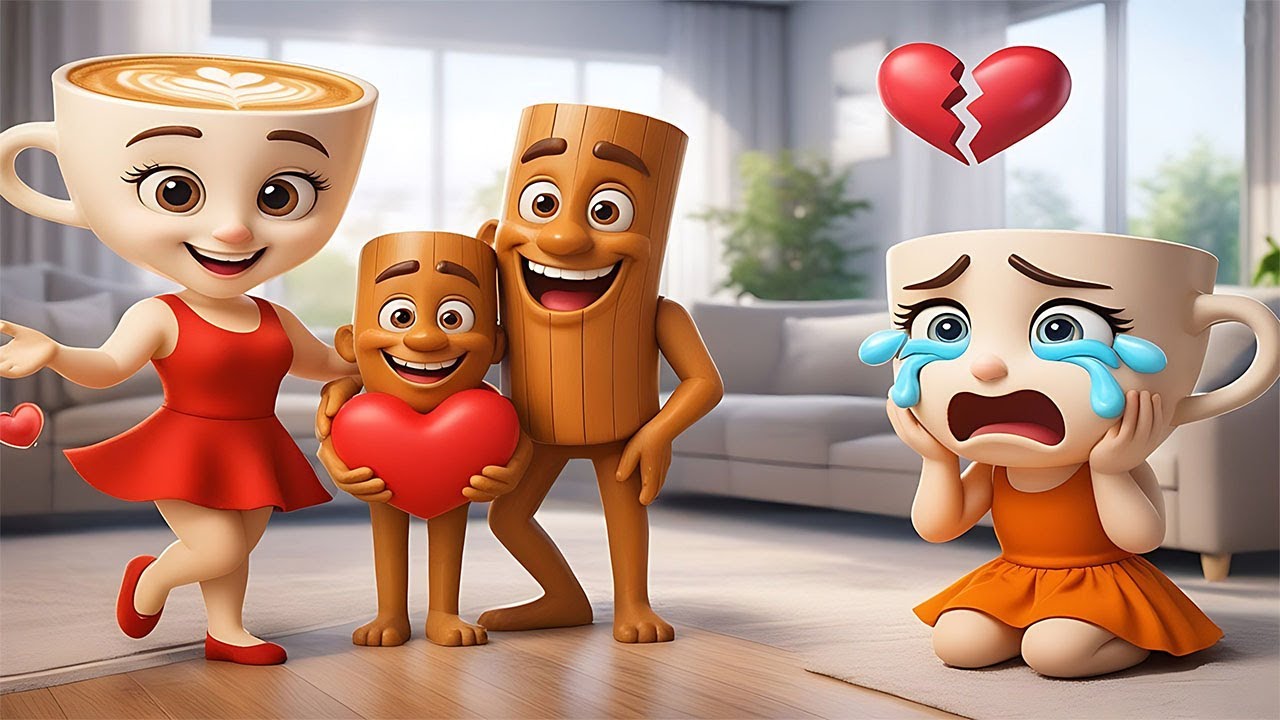 Ballerina Cappuccina Sad Story of Love with Tung Tung Sahur in Granny House! New Animation