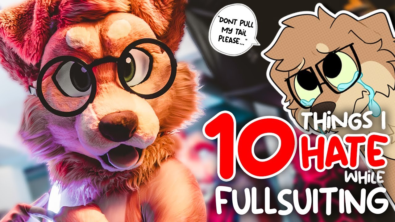 10 WORST things about wearing a FURSUIT