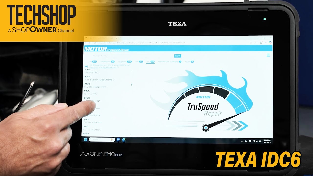 Диагностическая программная платформа TEXA IDC6