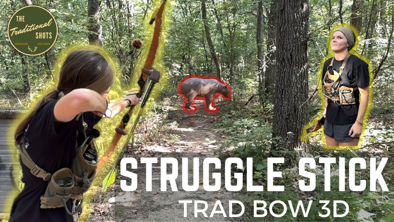 3D Range Struggle With Traditional Bow