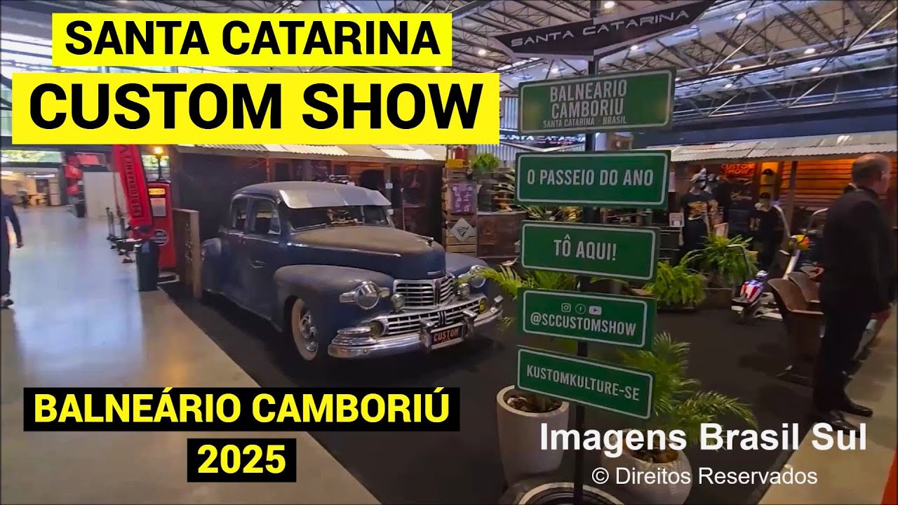 SANTA CATARINA CUSTOM SHOW 2025 | The Kustom Kulture of Brazil | Balneário Camboriú