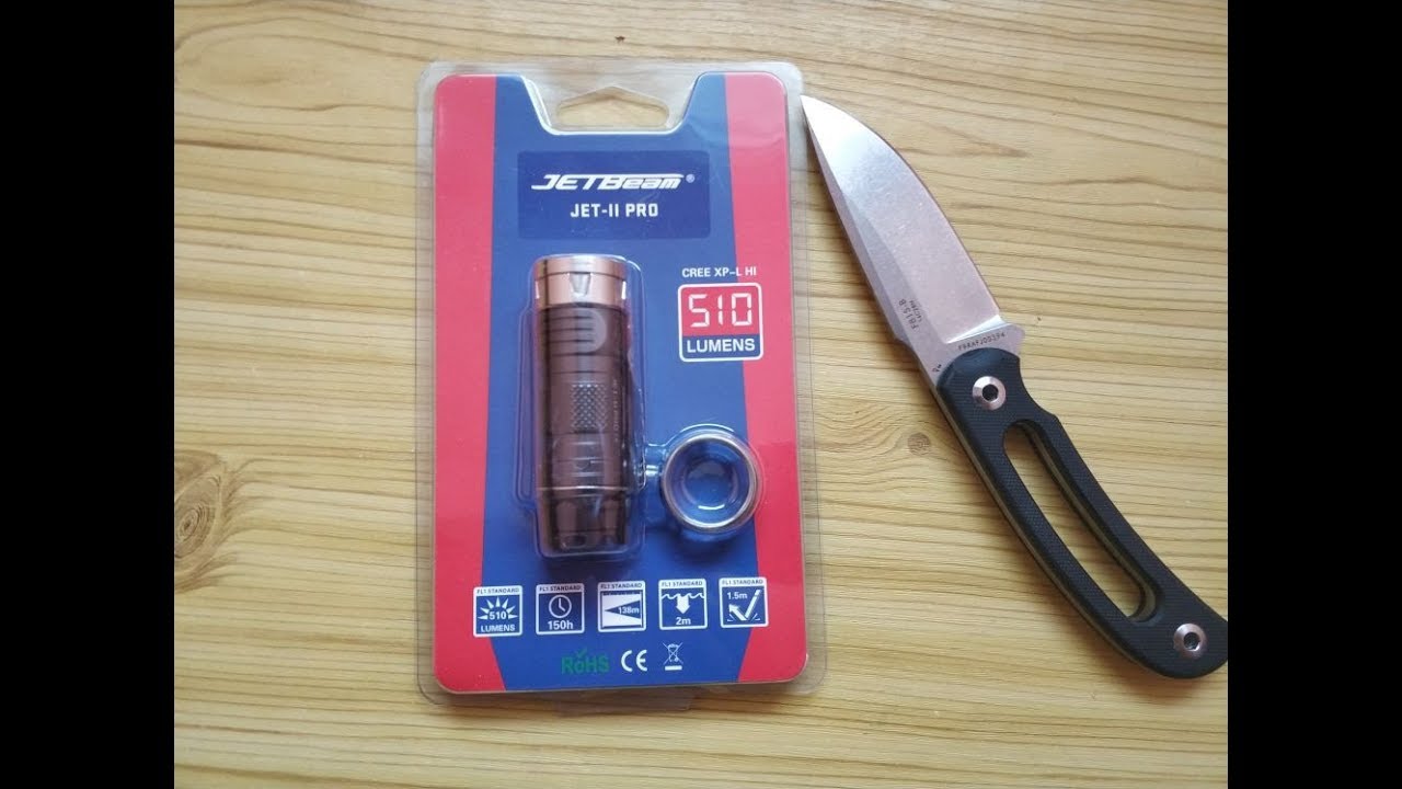 JetBeam II PRO - максимально агрессивный фонарь (среди малюток)