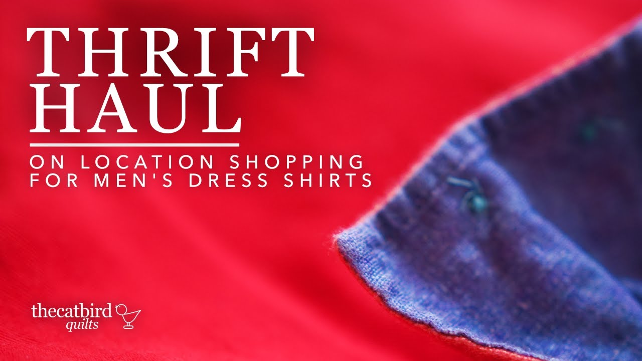 Thrift Haul - January - 2024, Looking For Flannel In All The Wrong Places