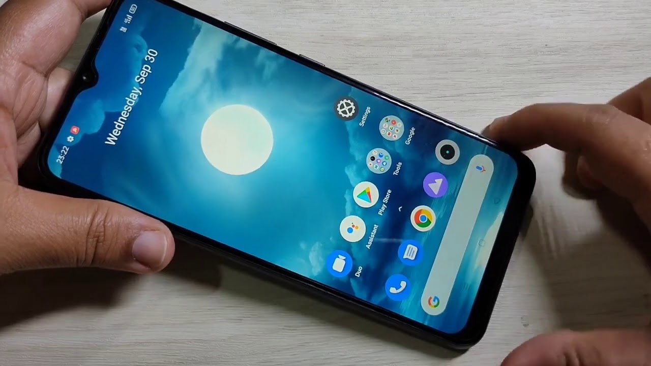 Enable Full Screen Gesture Navigation in Realme C15