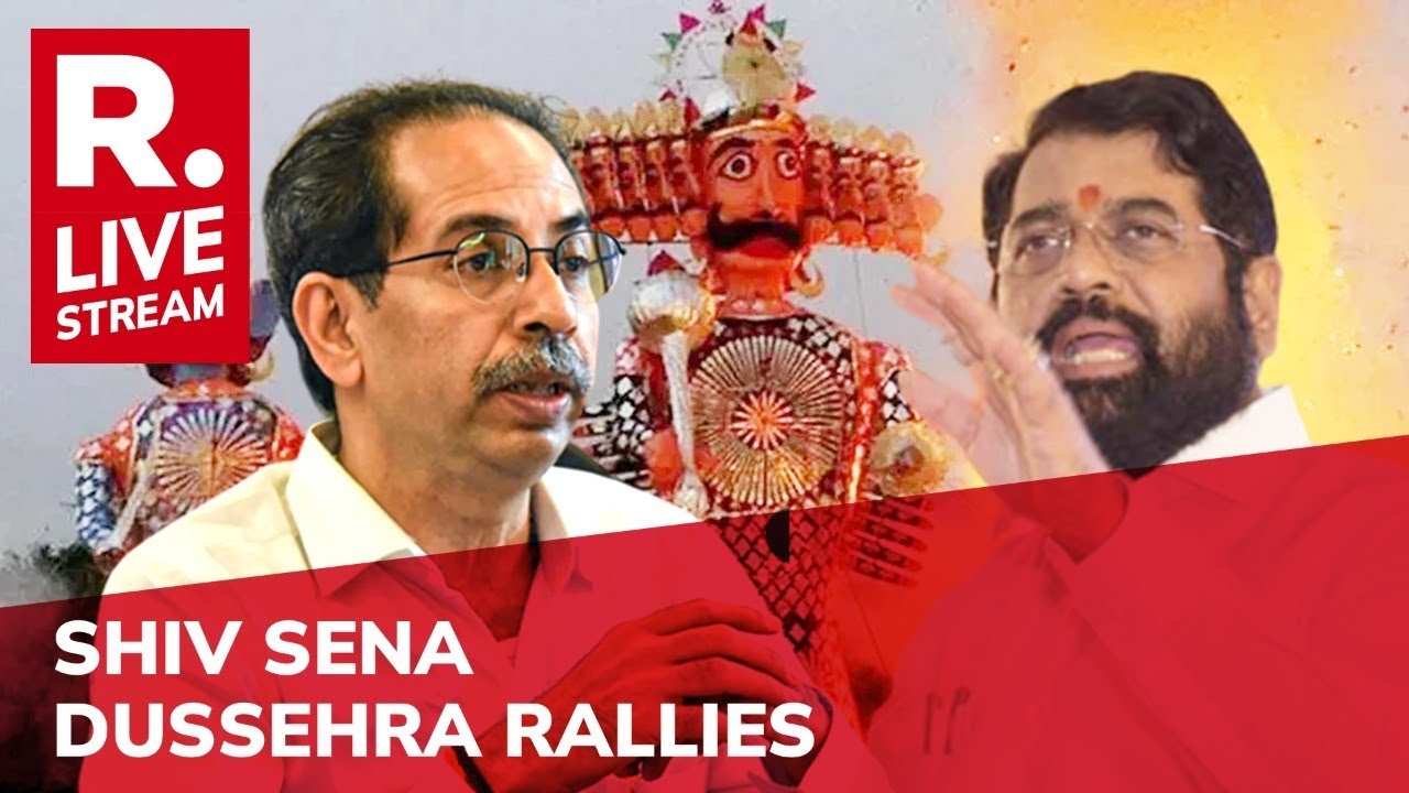 Shiv Sena Dussehra Rally Live: Eknath Shinde Vs Uddhav Thackeray in Mumbai | Live News