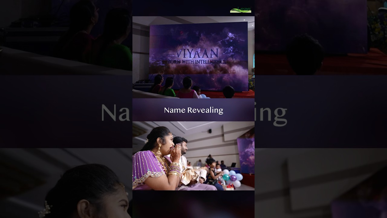 Name revealing Ceremony Animated Video@LEAFTheStudio