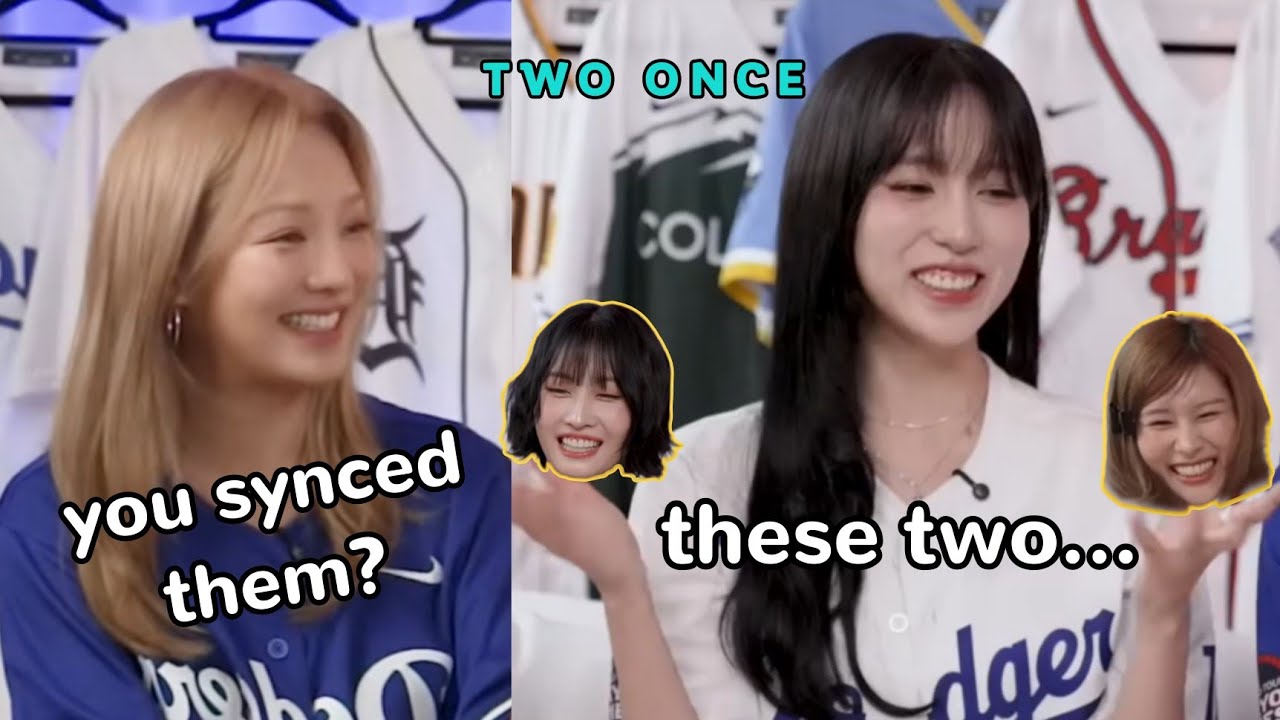 sana feels like the world is *collapsing* whenever mina does this 😂