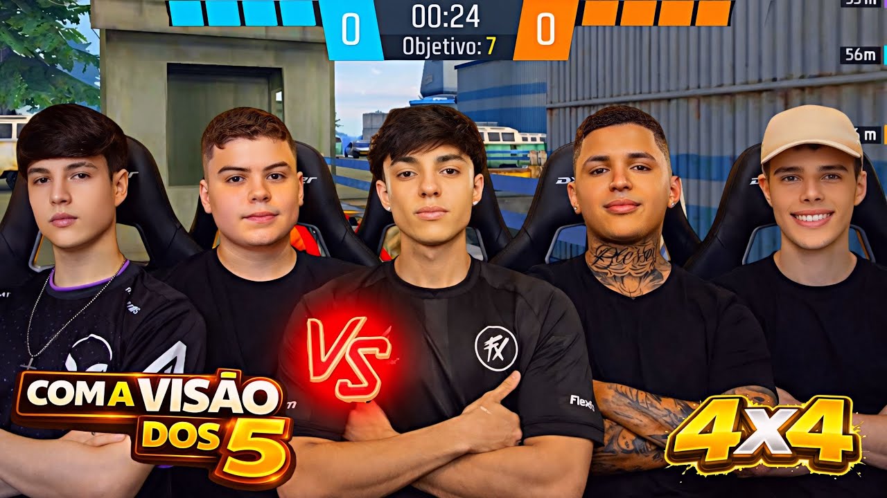 VIS&Atilde;O DOS 5 NESSE 4x4 APOSTADO! SIMPLESMENTE ABSURDO 🔥