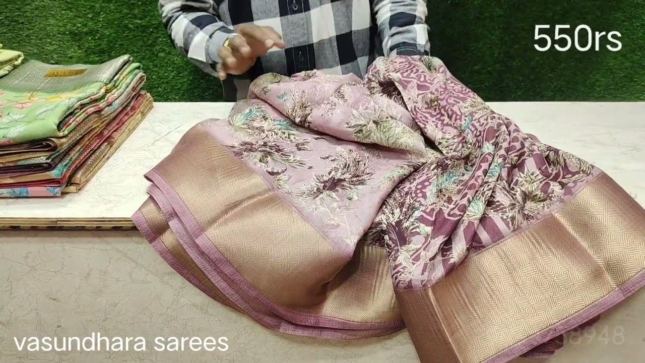 New collection 630rs rose brasso 550rs dollar letest designs in @Vasundhara saree center l b nager