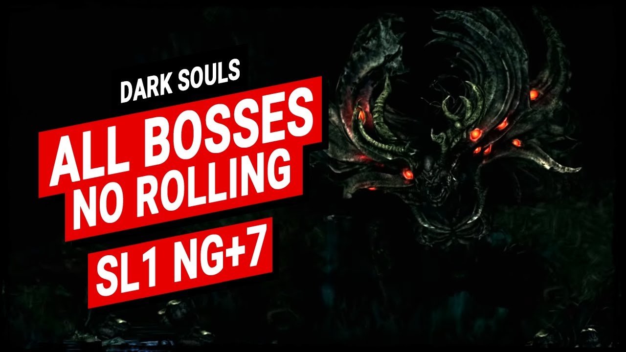 Dark Souls SL1 NG+6 - All Bosses +25% Game Speed【No Damage, Rolling, Blocking, Parrying, Magic】