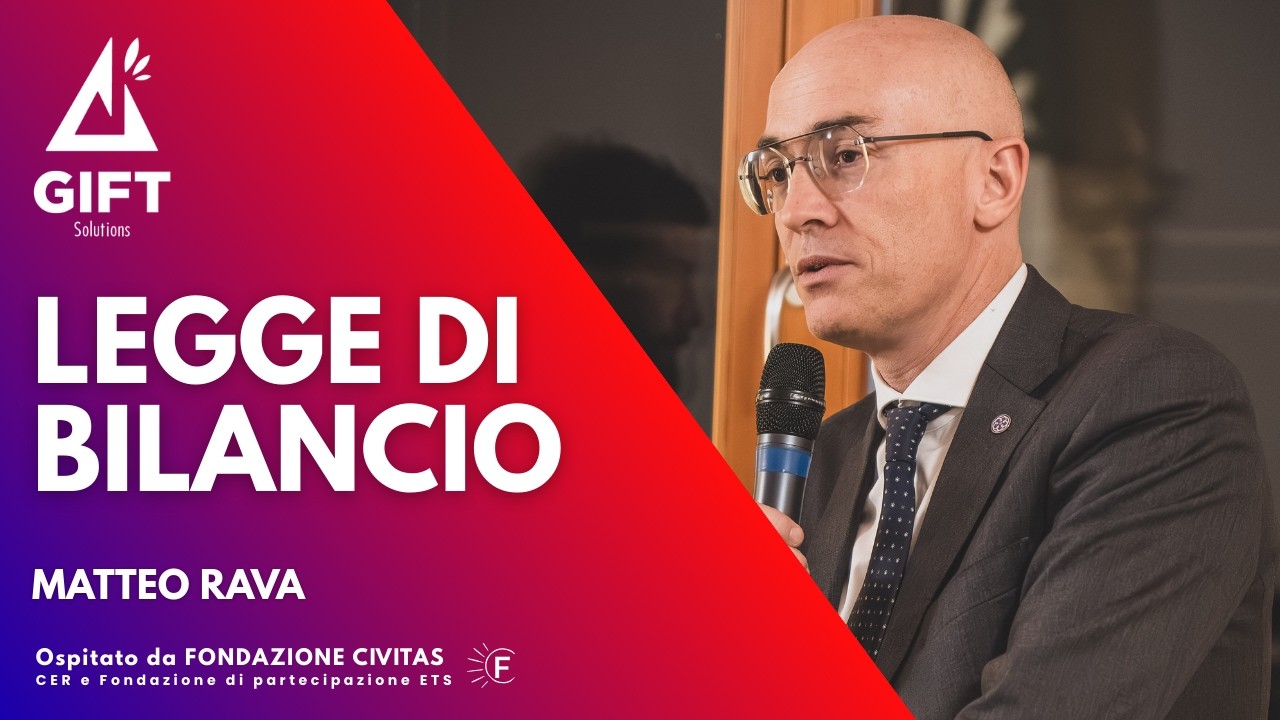 LEGGE DI BILANCIO - INTERVENTO MATTEO RAVA