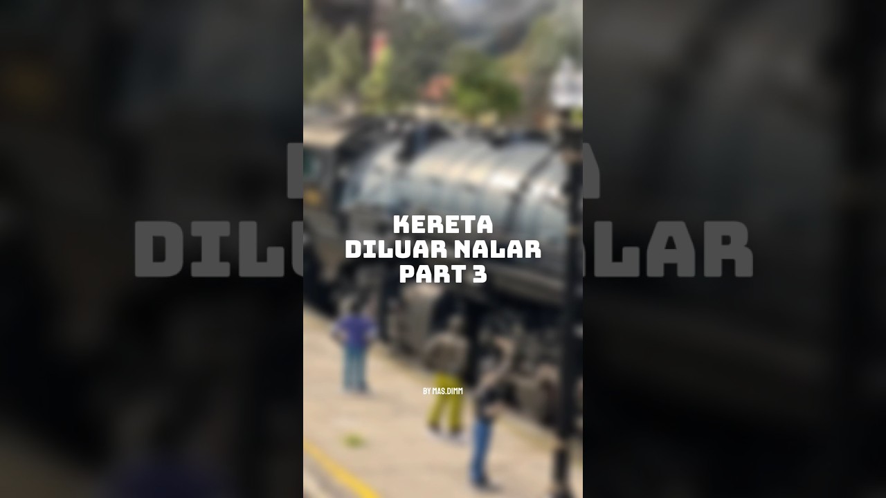 LOKOMOTIF GAGAL!! Ini dia Loko Uap dengan 3 Penggerak #shorts #keretaapi