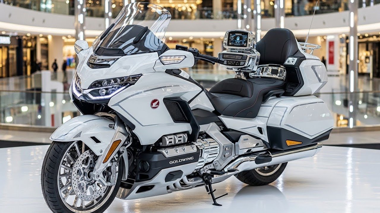 Цена и характеристики туристического мотоцикла Honda Gold Wing Platinum 2026 года.