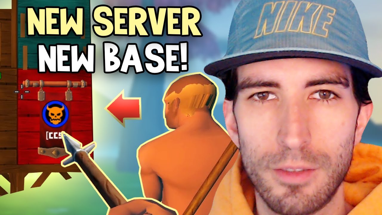 We Moved To A New Server! ( Gameplay ) - Tribals.io Survival