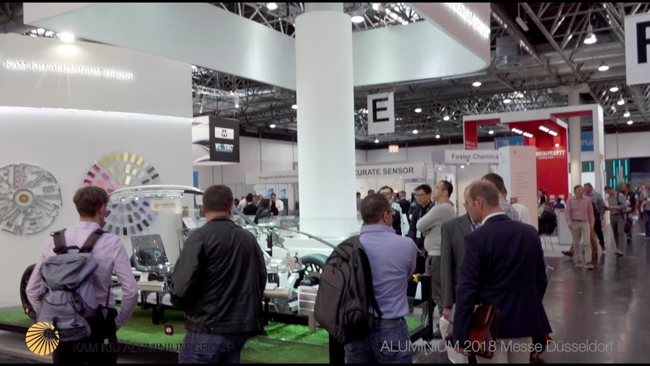 Video stand KAP - ALUMINIUM 2018 Messe D&uuml;sseldorf - iStandVideo
