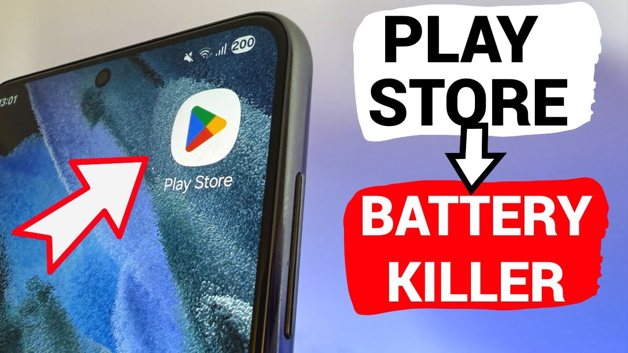 Эта кнопка в Play Store сильно разряжает батарею. Выключите её.