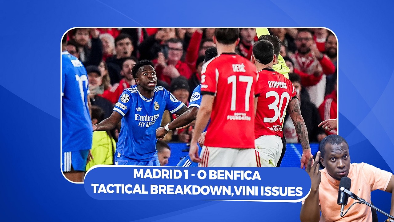 SIR OBED BRILLIANT ANALYSIS ON MADRID 1- 0 BENFICA, NEW EVIDENCE OUT.. PSG CONCENTRATE ON,UCL