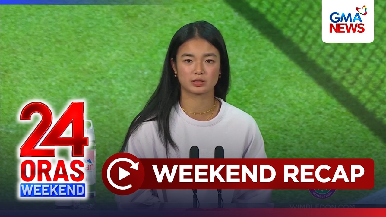 Alex Eala sa Wimbledon (July 5, 2026) | 24 Oras Weekend