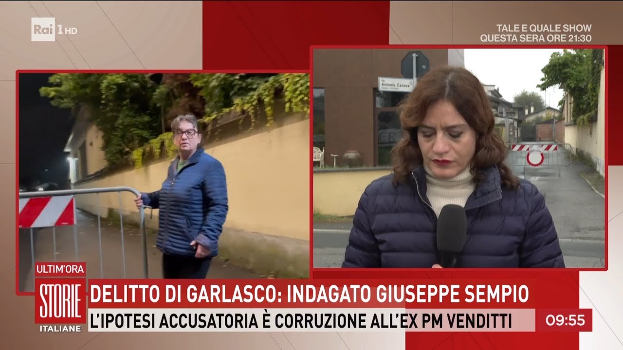 Delitto Garlasco, Giuseppe Sempio indagato per corruzione - Storie italiane 31/10/2025