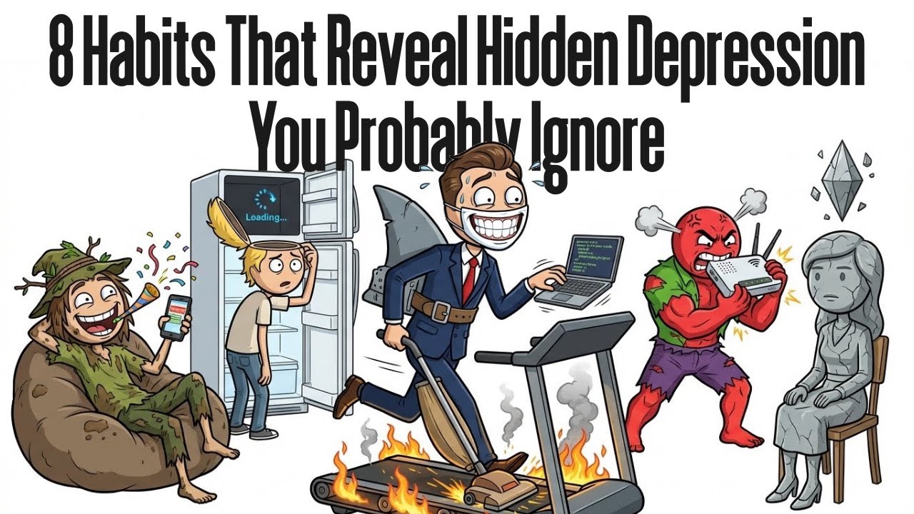 8 Habits That Reveal Hidden Depression (You Probably Ignore)