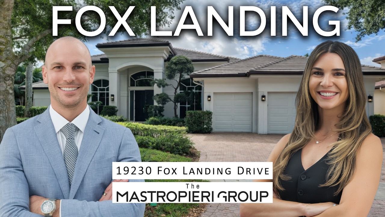 Boca Raton House Tour | Fox Landing | 19230 Fox Landing Dr