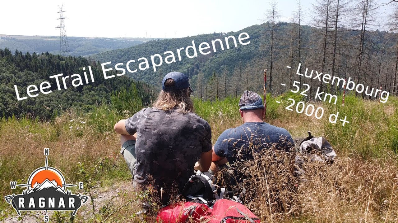LeeTrail Escapardenne au Luxembourg avec Xaxa ( 52km /  2000 D+ / nuit en Hamac+Tarp )