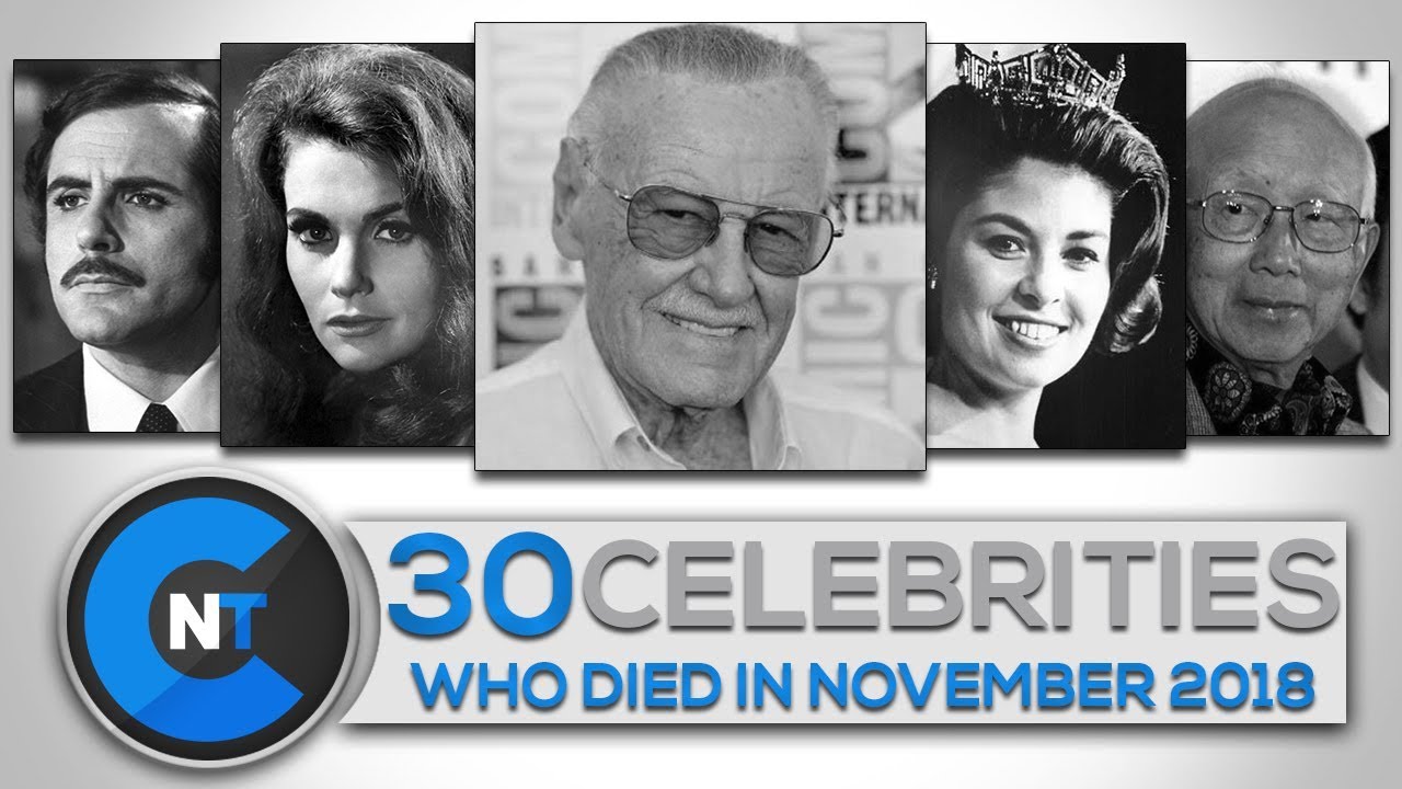 List of Celebrities Who Died In November 2018 | Latest Celebrity News 2018 (Celebrity Breaking News)