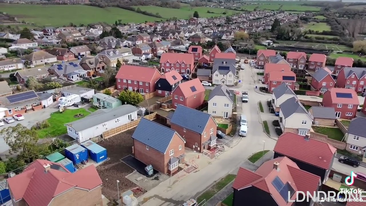 New Housing Estate Blake Gardens Minster On The Isle Of Sheppey 
