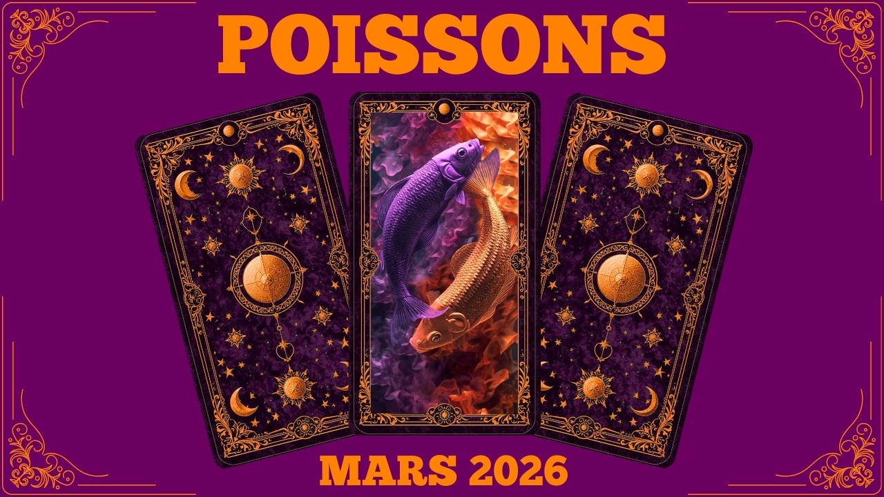 POISSONS MARS 2026 ❤️‍🔥​💖UN RENOUVEAU PATIONNANT​💖​❤️‍🔥​