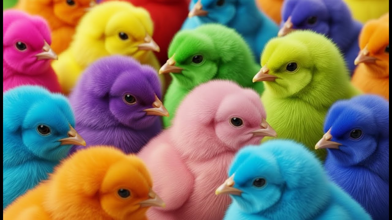 Cute little animals - cat, chicken, cow, dog | wildsound.