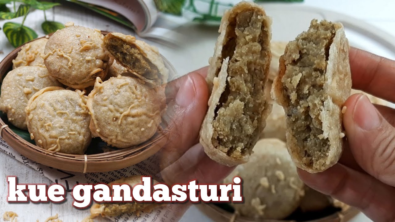 CARA MEMBUAT KUE TRADISIONAL GANDASTURI KACANG HIJAU  | KUMBU KACANG HIJAU
