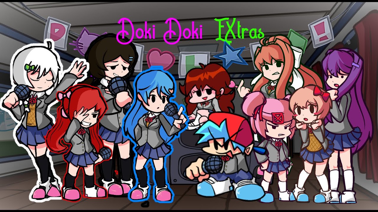 Doki Doki Extras-FNF(Fanmade)