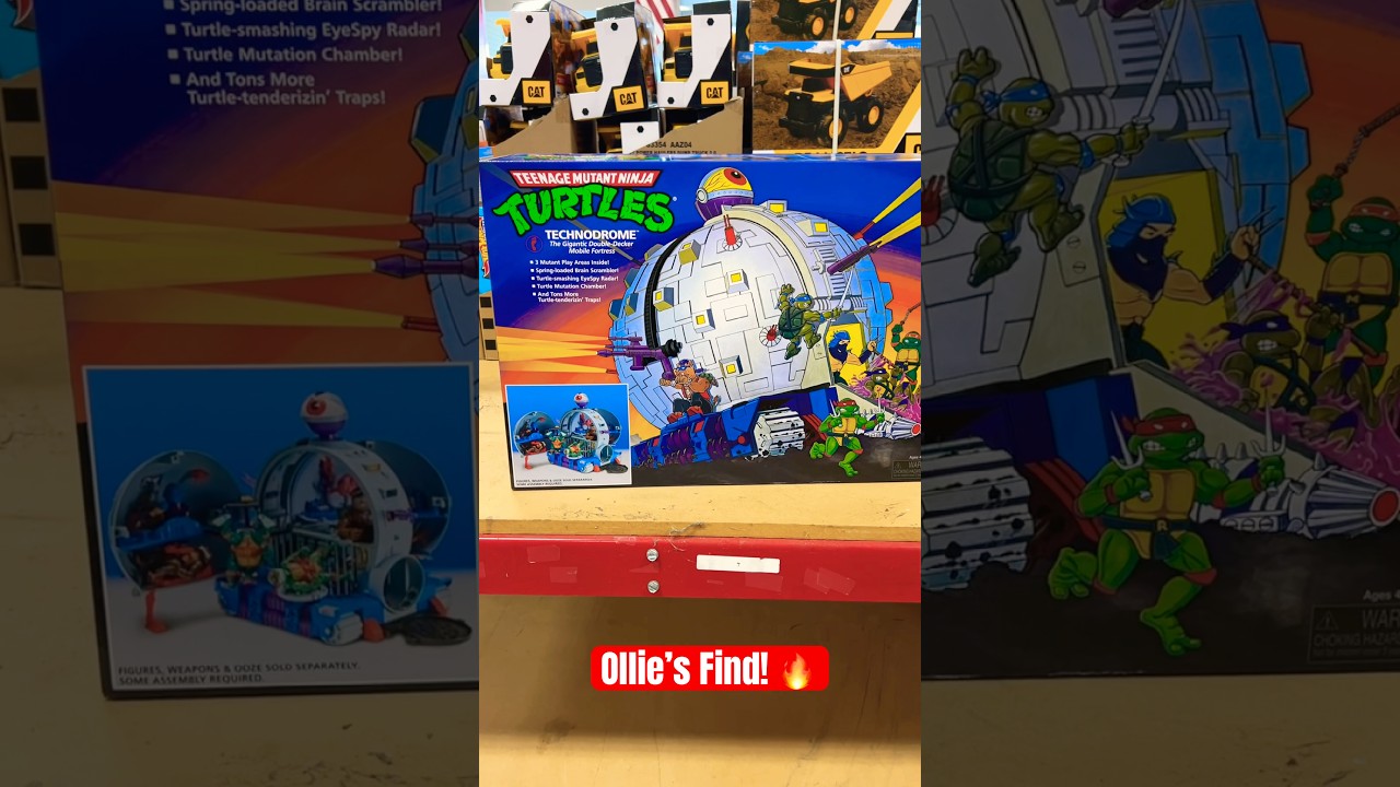 Ретро-технодром TMNT найден в магазине OLLIE&rsquo;S!! #tmnt #черепаха #игрушки #ollie #предложения #че...