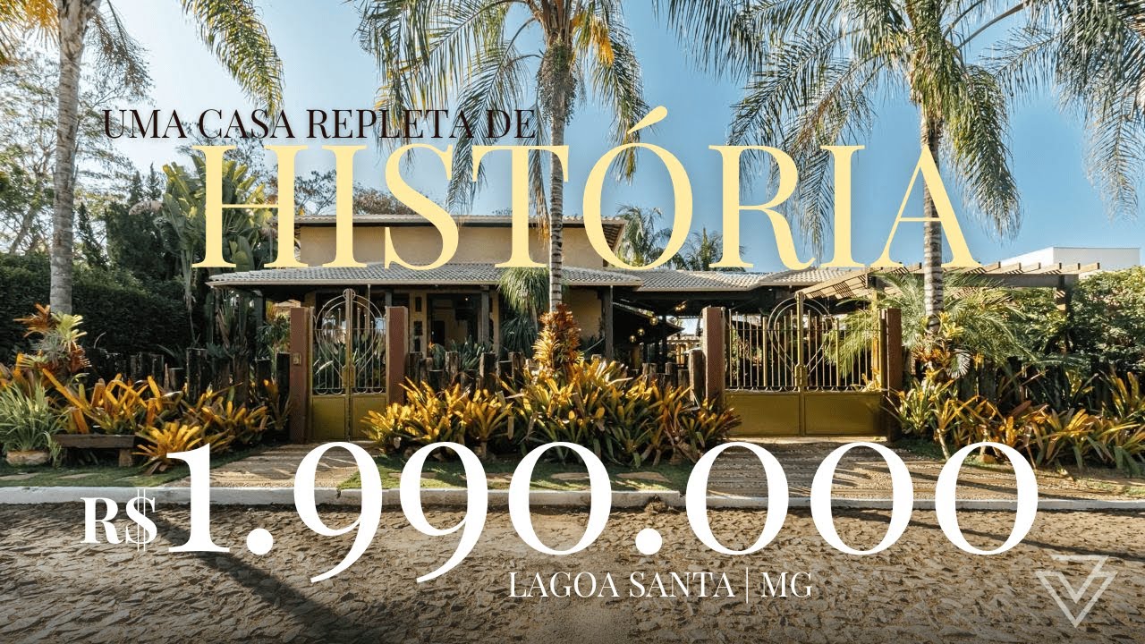 A CASA COLONIAL MAIS CHARMOSA DE LAGOA SANTA