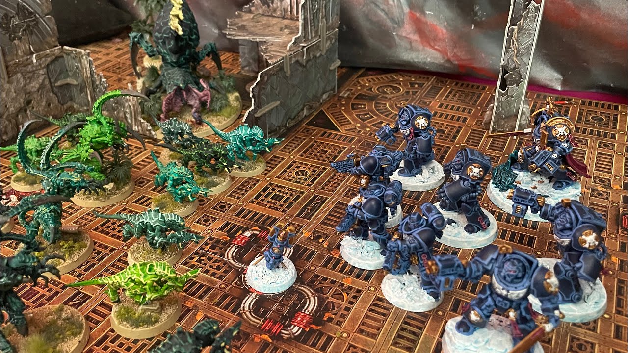 Space Marines vs. Tyranids— Training Scenario 3/5