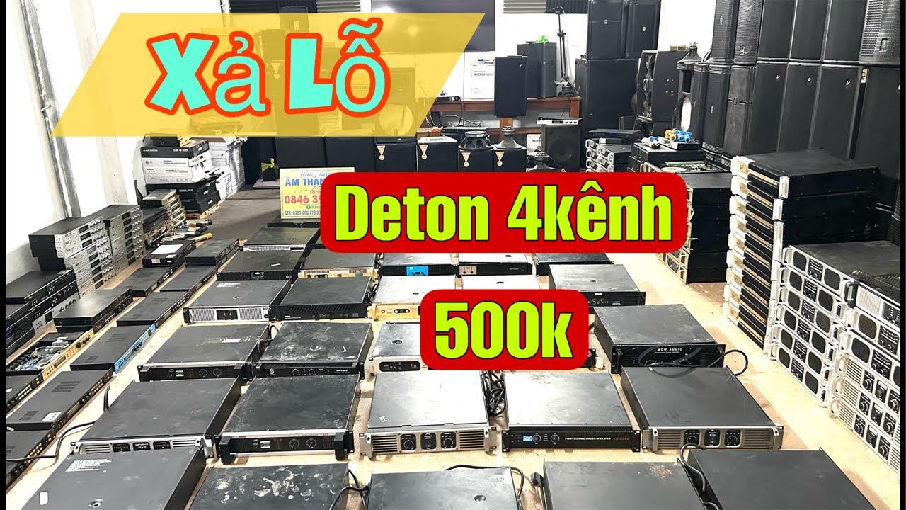 Xả lỗ dọn kho cuối năm🎊đẩy deton 4kênh giá 500k/1k ☎️0846,396,333
