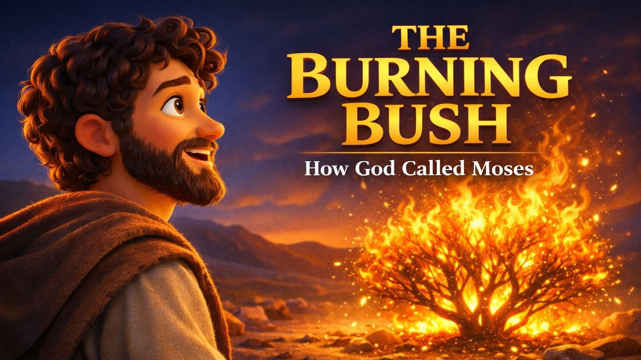 The Burning Bush | How God Called Moses to Change History (4K Animated Bible Story)