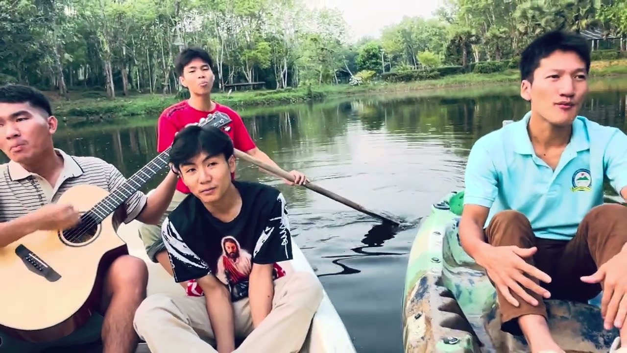Still-ငြိပ်ဝပ်|Cover song at Hmawbi Camping| #MyanmarVlog#BoatRide#naturelovers #MyanmarMusic