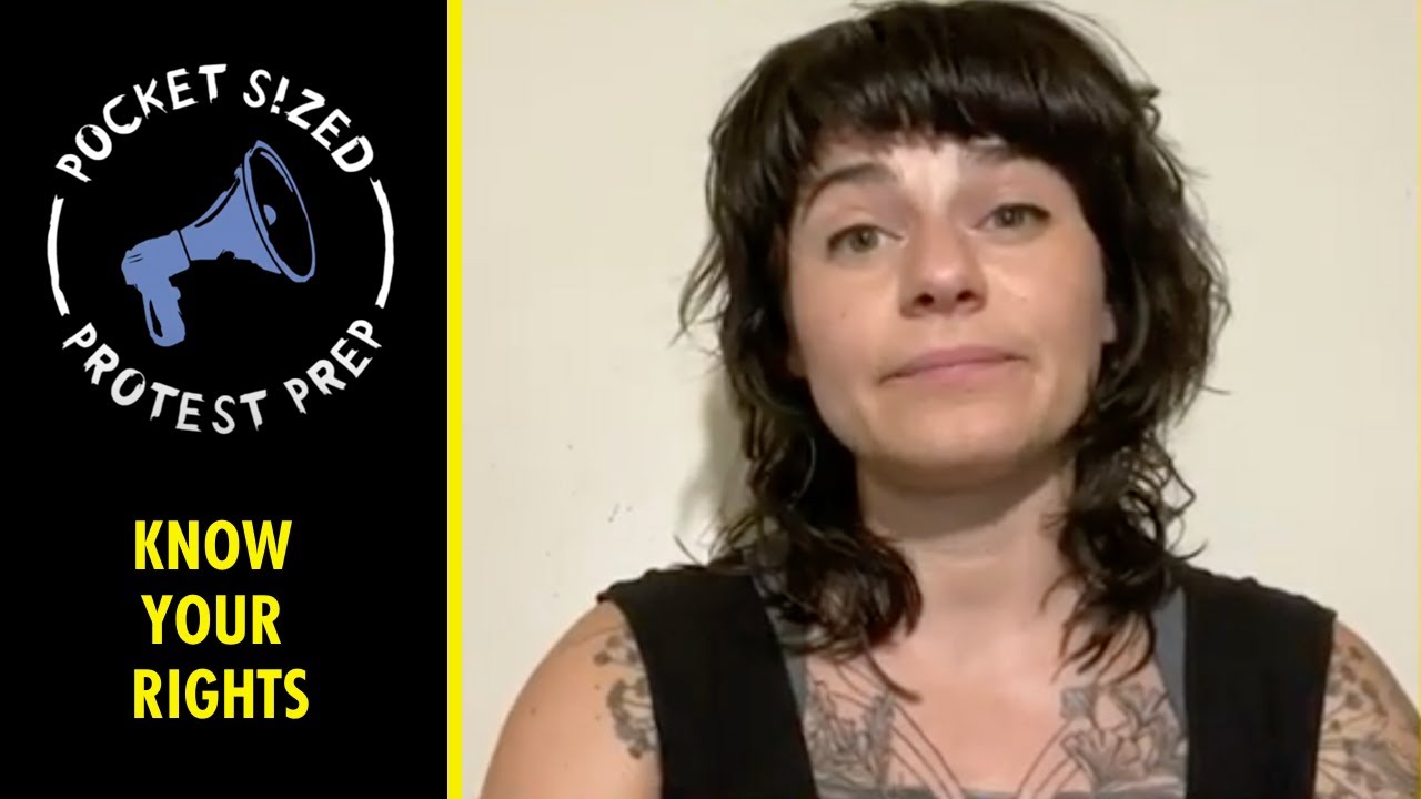 Know Your Rights | Pocket Sized Protest Prep