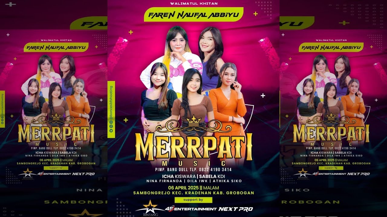:::  LIVE STREAMING MERPATI MUSIC GUEST STAR ICHA KISWARA & SABILA KDI SAMBONG HARRJO 06/4/2025 :::