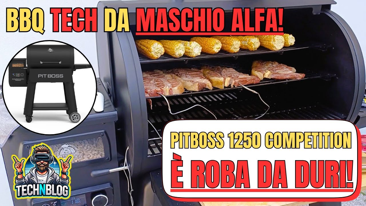 Il barbecue da MASCHIO ALFA: PitBoss 1250 &egrave; roba da duri!