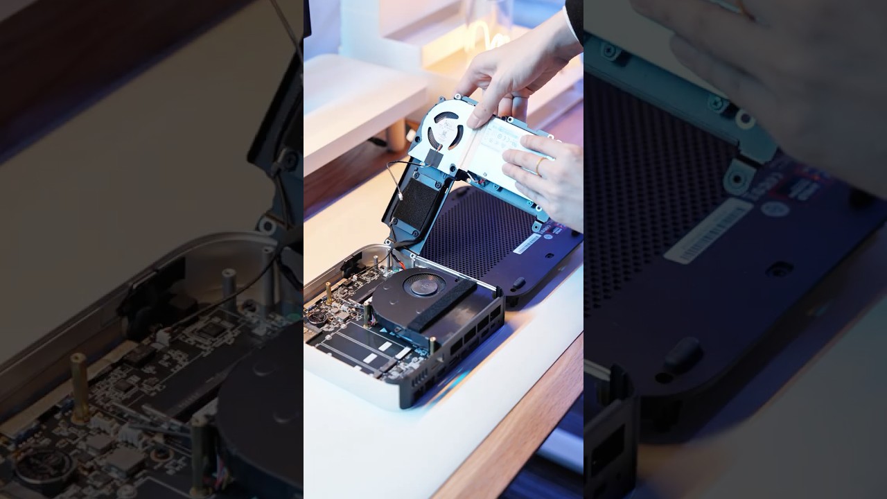 Как установить оперативную память и SSD на мини-ПК без предустановленных компонентов | MINISFORUM...