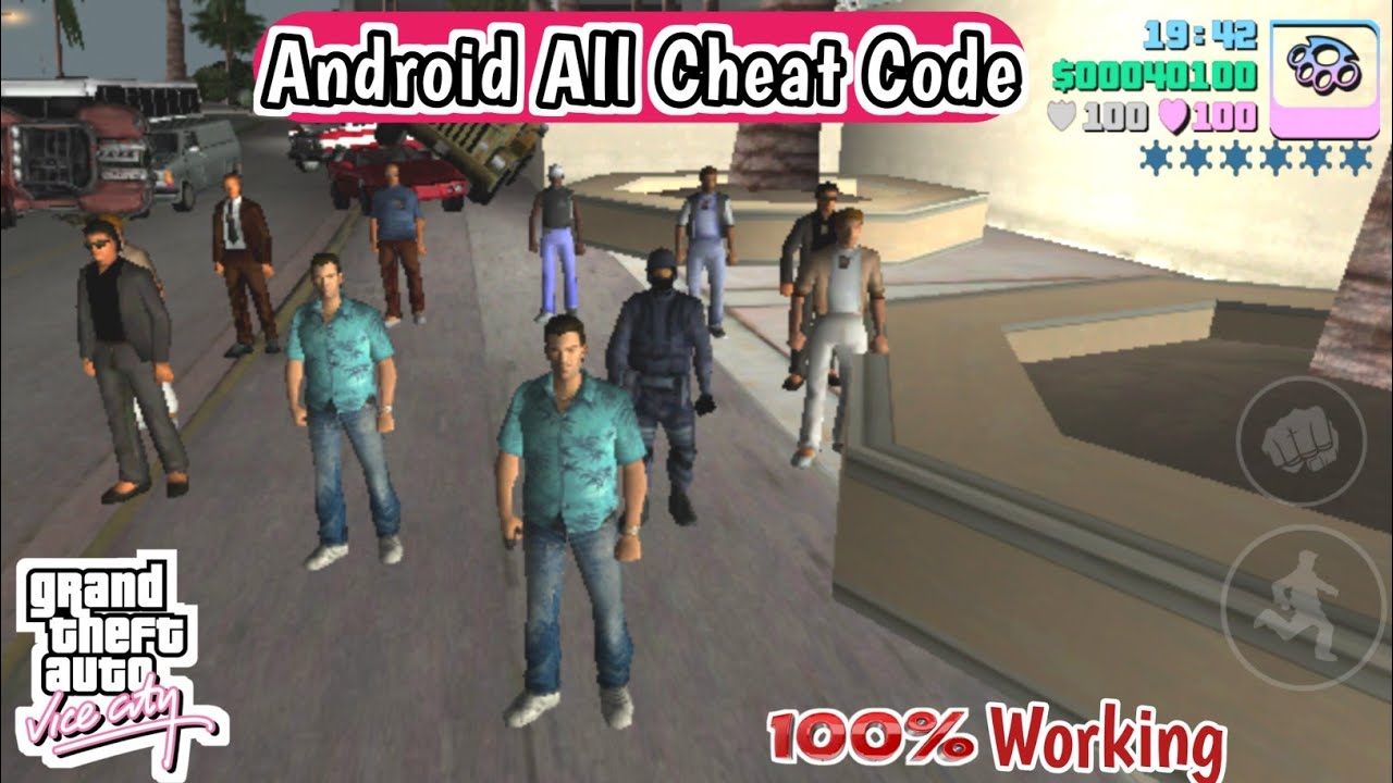How to Use Cheat Code in Gta Vice City Android 2023 | Gta Vice City Android All Cheat Code 2024